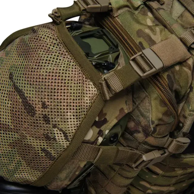 7 - Плитоноска BOGUNKA в максимальній комплектації: балістичний захист шиї, плеч, боковин, паху, фартуху, поясу і ніг. Колір Мультикам