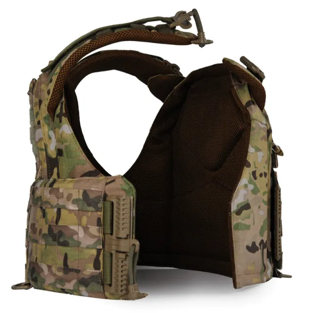 4 - Плитоноска жіноча Warmor gen.3 FL SPECPROM (for Ladies). Без підсумків. Зі швидким боковим та верхнім скиданням (без плит). Мультикам.