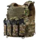 1 - Плитоноска Warmor gen.4 SPECPROM Мультикам. 4 подсумка.