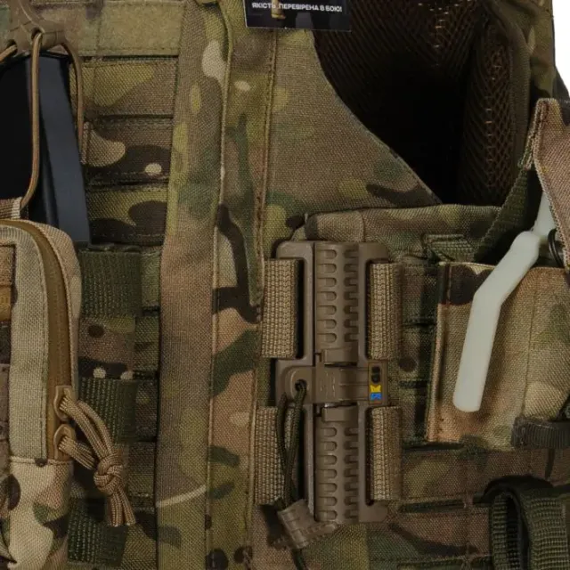 7 - Плитоноска Warmor Gen.6 PRO MAX. Мультикам. Максимальний набір підсумків