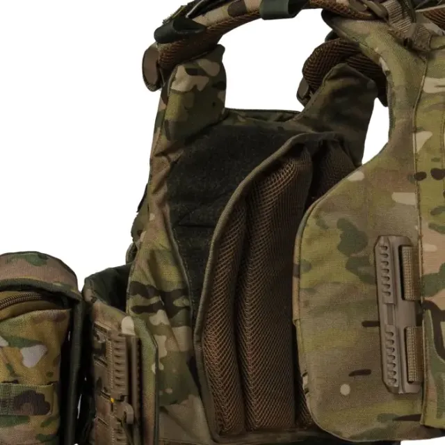 9 - Плитоноска Warmor Gen.6 PRO MAX. Мультикам. Максимальний набір підсумків
