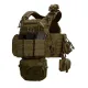 1 - Плитоноска SPECPROM WARMOR Gen.5 V2 з повним комплектом підсумків Олива