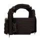 7 - Плитоноска SPECPROM WARMOR Gen.5 V2 з повним комплектом підсумків Чорний