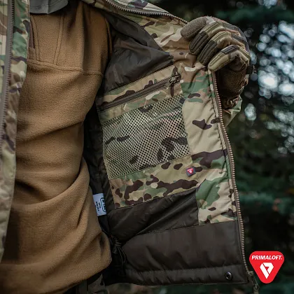 8 - Куртка тактична зимова M-Tac Alpha Gen.IV Pro Primaloft. MС Мультикам