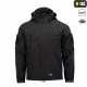 2 - Куртка тактична Soft Shell з підстібкою Black. Чорна