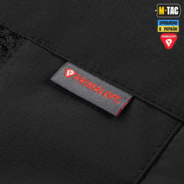 6 - Куртка тактична зимова M-Tac Alpha Gen.IV Pro Primaloft. Чорний