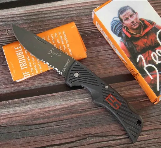 5 - Ніж складний Gerber A292 з серейтором