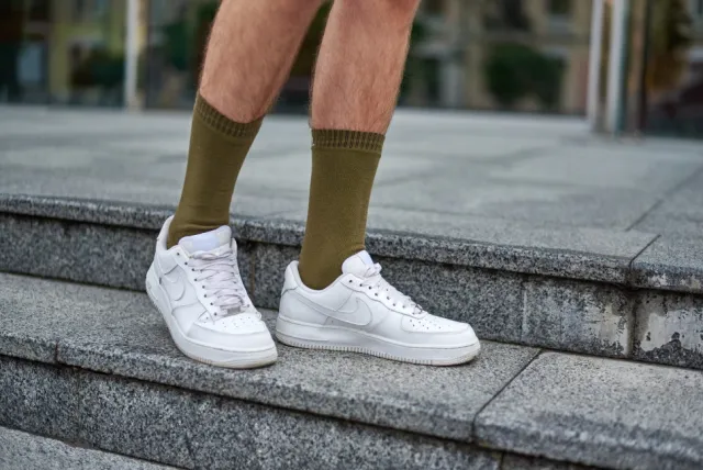10 - Водонепроникні шкарпетки Dexshell Ultra Thin Crew OG. Олива