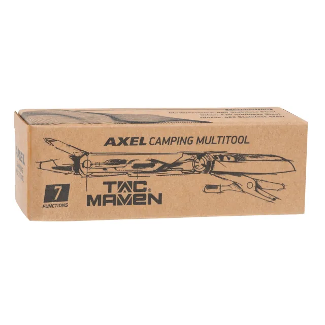 10 - Мультитул Pentagon Axel Camping Tac Maven