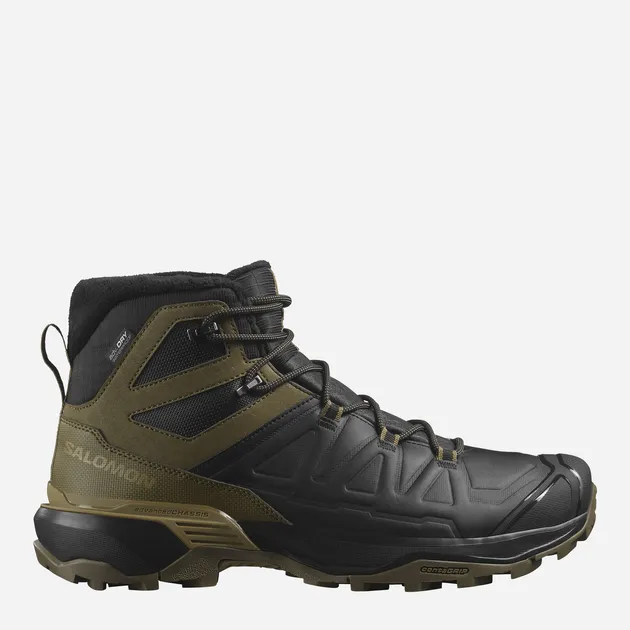 5 - Черевики туристичні SALOMON Ultra Snowpilot WP, Хакі
