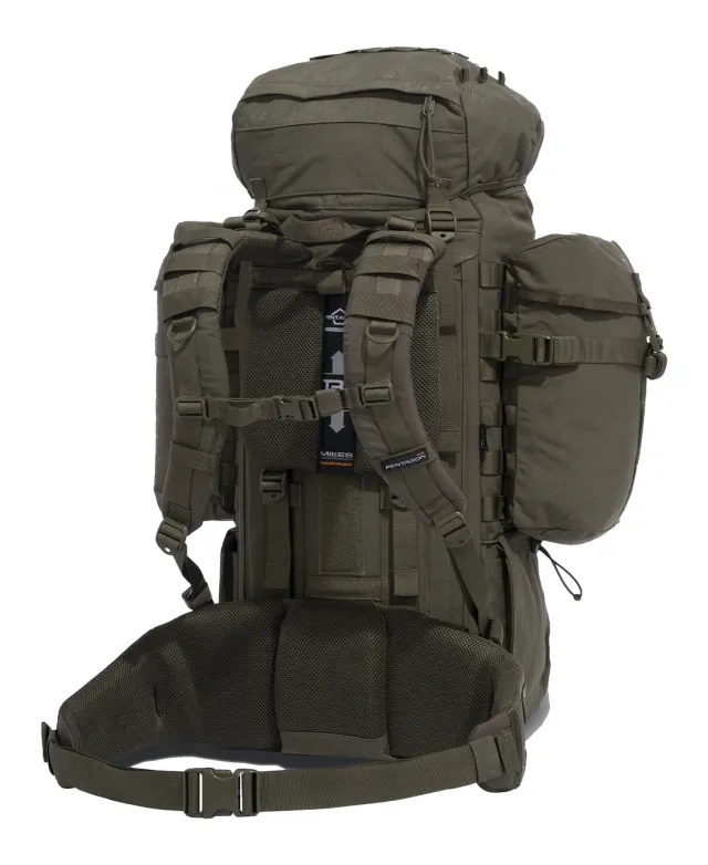 4 - Рюкзак туристичний Pentagon Deos Backpack 65л, Олива