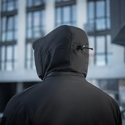 7 - Куртка M-Tac Soft Shell Black. Чорна