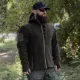 4 - Кофта флісова з капюшоном Combatant THOR. Олива