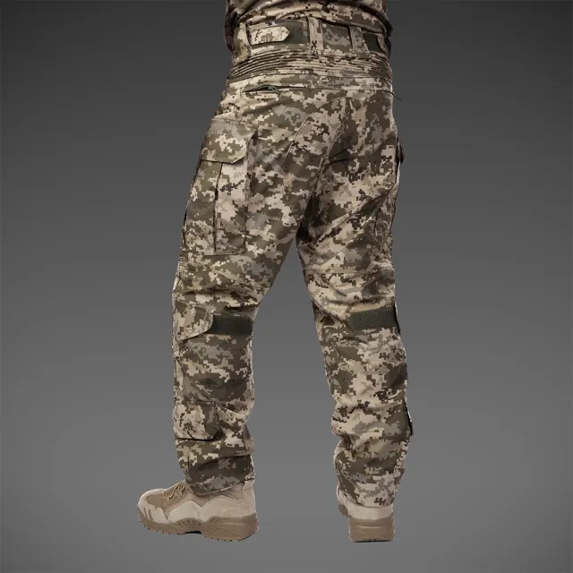 4 - Бойові штани без наколінників SPECPROM G3 Combat Pants. Піксель ММ14