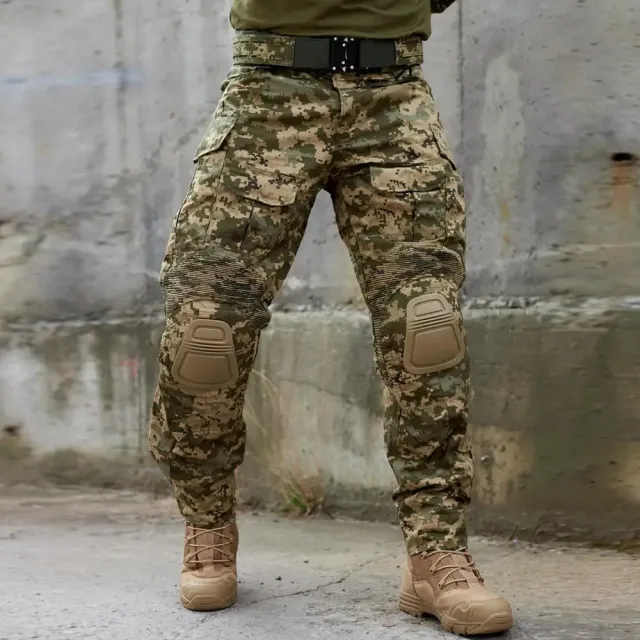 2 - Бойові штани G3. Без наколінників. Виробництво Україна. Піксель