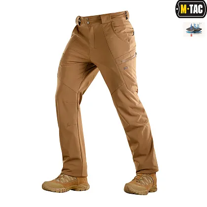 3 - Штани M-Tac Soft Shell Winter. Койот