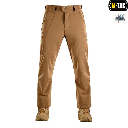 4 - Штани M-Tac Soft Shell Winter. Койот