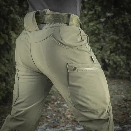 6 - Штани M-Tac Soft Shell Winter. Олива
