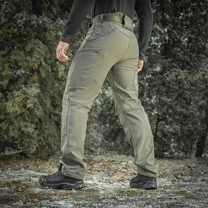 7 - Штани M-Tac Soft Shell Winter. Олива