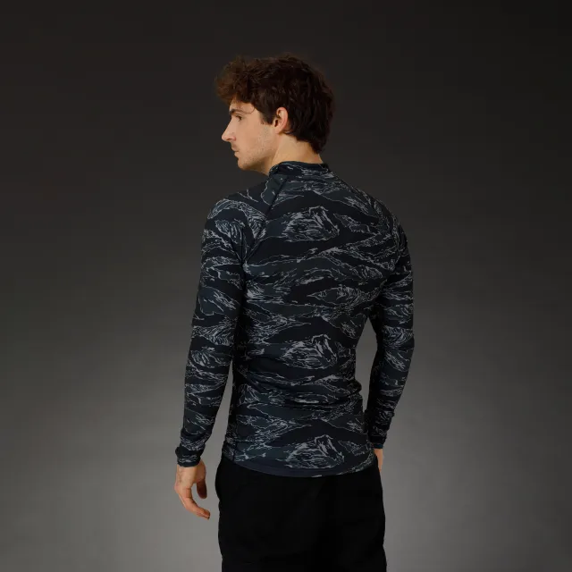 11 - Чоловічий рашгард SPECPROM Black Tiger Stripes Camo