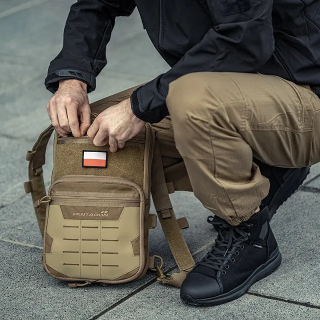 11 - Рюкзак Pentagon Quick Bag 17л, Койот