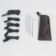 6 - Тент туристический Pentagon Tac Maven WILD TARP 3x3м, Олива
