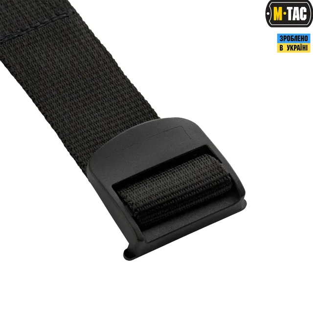 3 - Тактичний ремінь M-Tac Berg Buckle Tactical Belt. Розмір S/M. Чорний