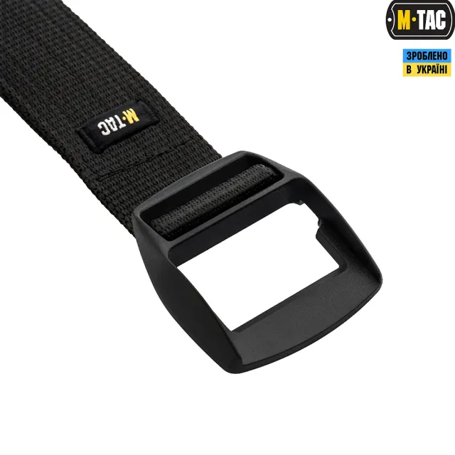 4 - Тактичний ремінь M-Tac Berg Buckle Tactical Belt. Розмір S/M. Чорний