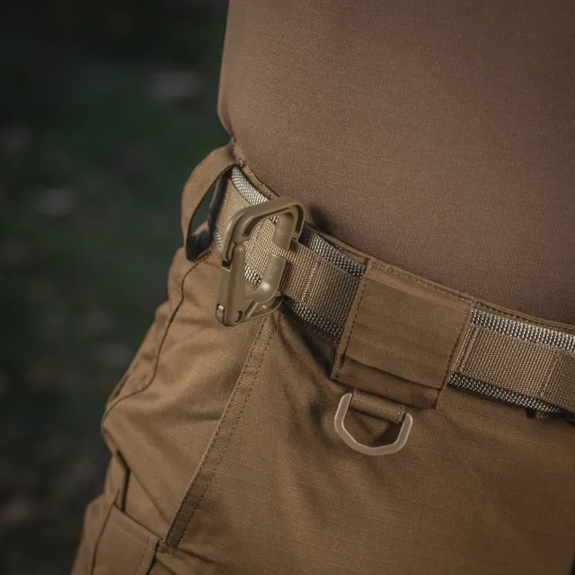 10 - Тактичний ремінь Cobra Buckle Belt M-Tac. Розмір M/L. Койот