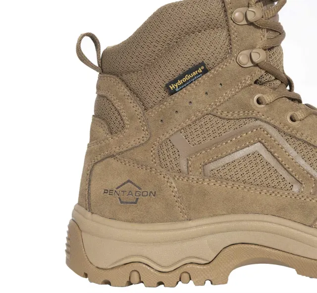 3 - Тактичні черевики Pentagon Scorpion V2 Suede 6, Койот