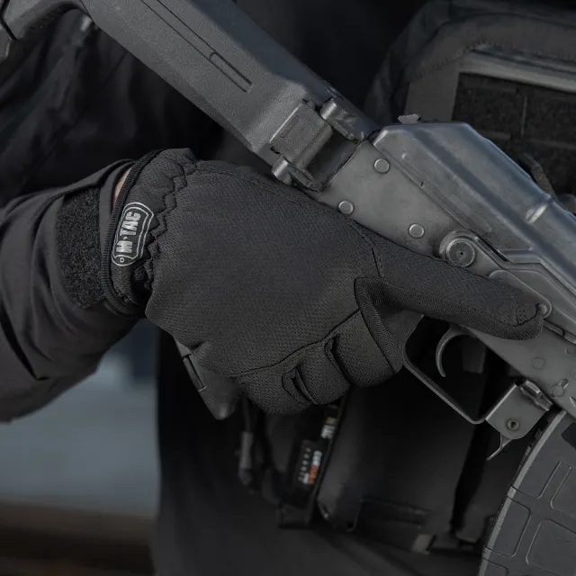 7 - Рукавички M-Tac Scout Tactical Mk.2. Чорний