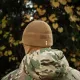 11 - Шапка флисовая M-Tac Watch Cap Elite с Velcro. Койот