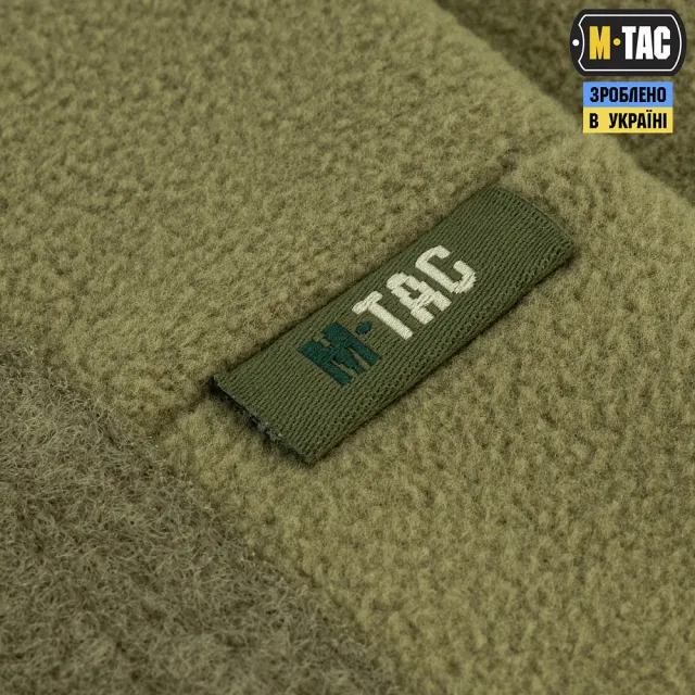 3 - Шапка флисовая M-Tac Watch Cap Elite с Velcro. Хаки