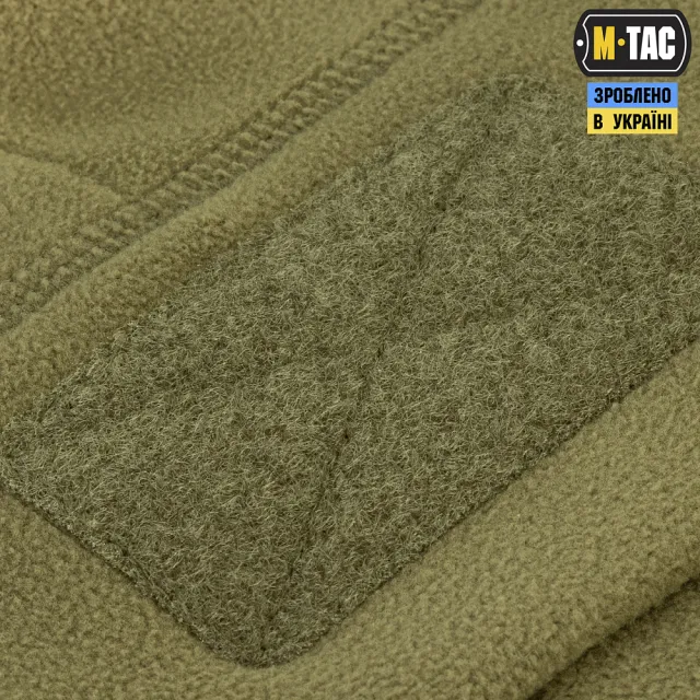 4 - Шапка флисовая M-Tac Watch Cap Elite с Velcro. Хаки