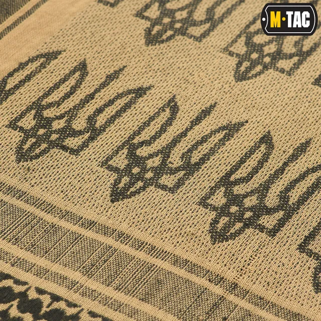 2 - Шарф шемаг, арафатка M-Tac з тризубом. Койот