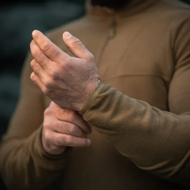 6 - Кофта флісова M-Tac Delta Fleece. Койот