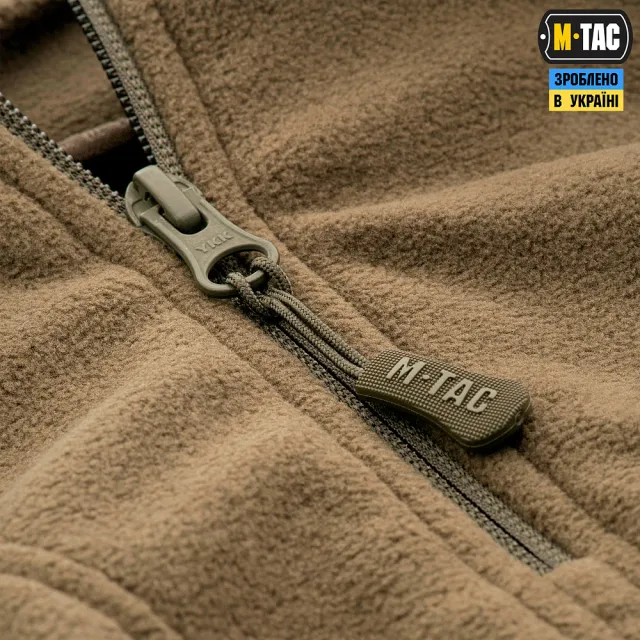 5 - Кофта флисовая M-Tac Delta Fleece. Олива