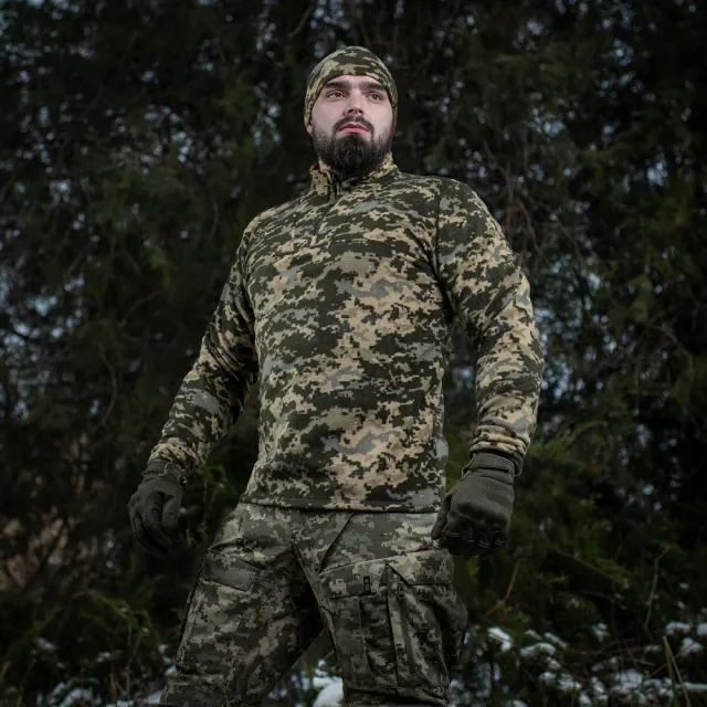 12 - Кофта флісова M-Tac Delta Fleece. Піксель