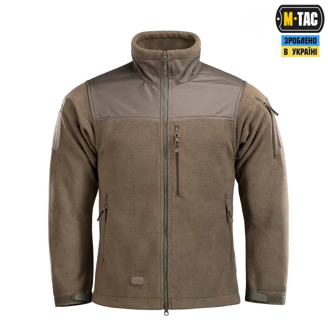 3 - Флісова куртка-кофта M-Tac Alpha Microfleece Gen.II. Олива