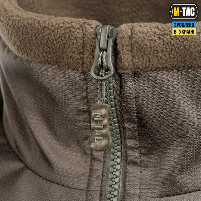 5 - Флісова куртка-кофта M-Tac Alpha Microfleece Gen.II. Олива