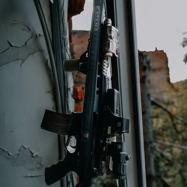 5 - Ремінь збройовий RAGNAROK Katana (KATANA-B) з карабіном Ghost Hook, Чорний