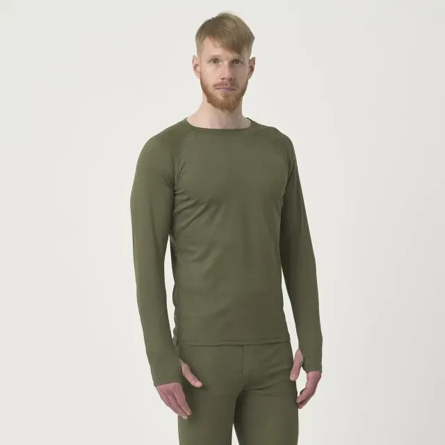 6 - Термобілизна демісезон (кофта) Helikon Level-1. Олива