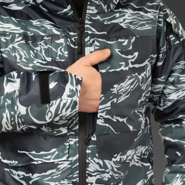 7 - Куртка утеплена Combatant SNOWHUNTER 2.0. Tiger Blue
