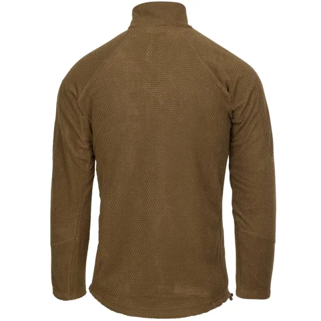 7 - Флісова куртка-кофта Helikon AlphaTactical. Койот