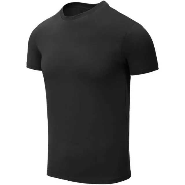 1 - Футболка Helikon Slim з органічної бавовни. Чорний