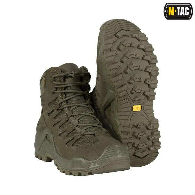 1 - Черевики тактичні M-Tac Caiman (2 сорт). Олива