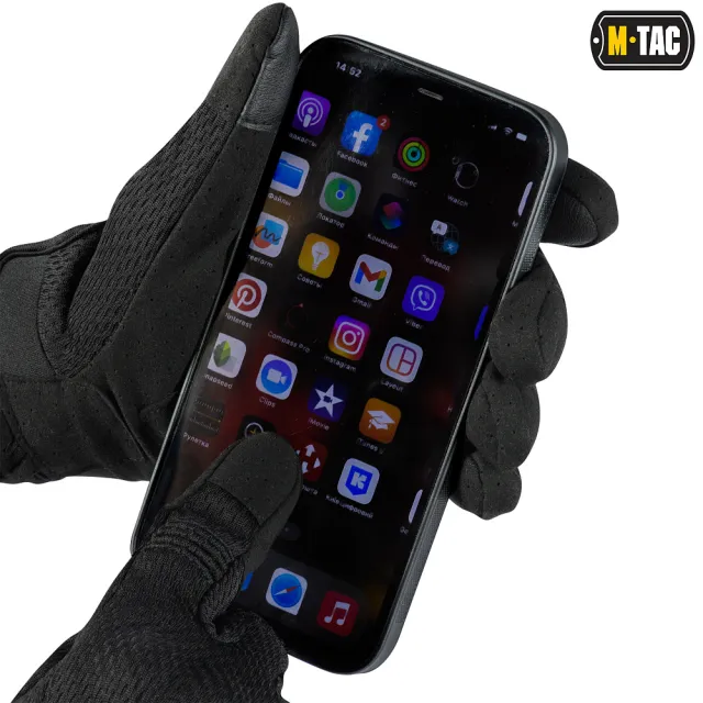 6 - Перчатки M-Tac A30. Черный