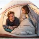 9 - Спальний мішок з мішком для зберігання Naturehike M400 CNK2350WS023 лівий. Сірий