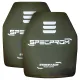 1 - Комплект керамічних бронеплит SPECPROM 5-го класу. Вага 2.49 кг. Розмір 25 на 30 см. Олива. 2 шт.
