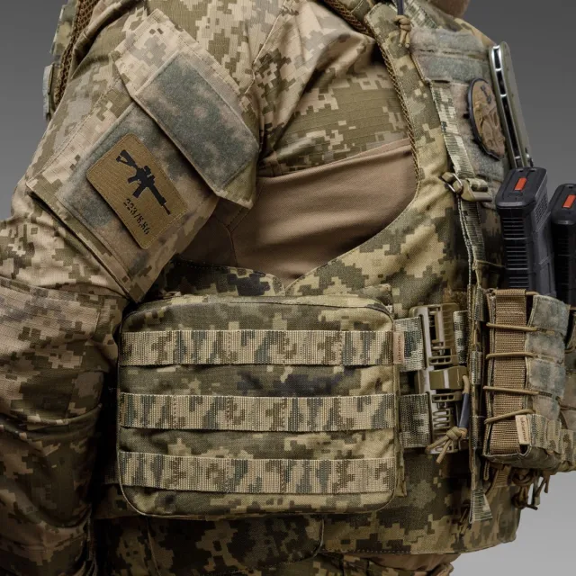 3 - Бокові бронепластини НВМПЕ 3-го класу SPECPROM. Вага 0.62кг. Размер 21.5 на 16см. Піксель. 2шт
